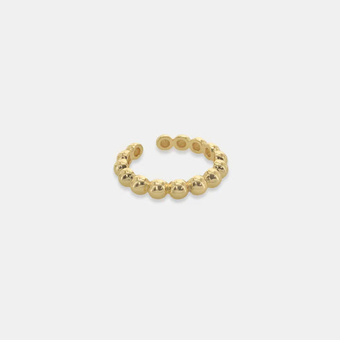 BUBBLE PATTERN RING